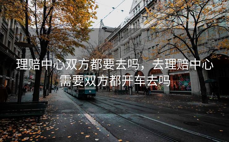理赔中心双方都要去吗，去理赔中心需要双方都开车去吗