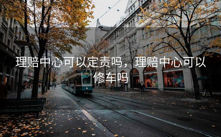 理赔中心可以定责吗，理赔中心可以修车吗