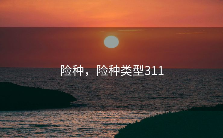 险种，险种类型311