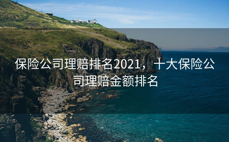 保险公司理赔排名2021，十大保险公司理赔金额排名