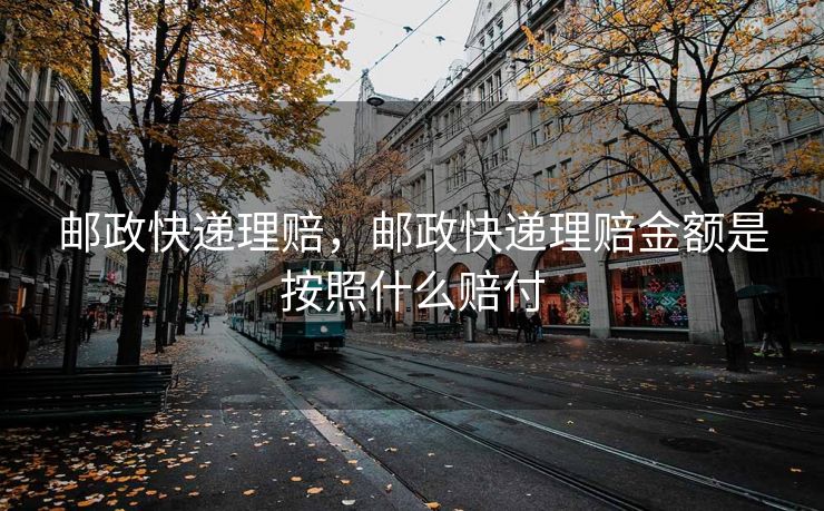 邮政快递理赔，邮政快递理赔金额是按照什么赔付